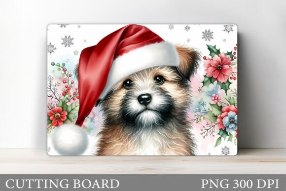 Christmas Dog Cutting Board Sublimation: A Crafter's Review of This Festive Illustrations Asset