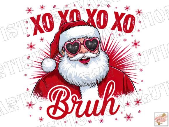 Christmas Png Funny Santa Png Xoxoxo Png Illustrations Review