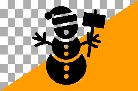 Christmas Silhouette Vector Review for Illustrations