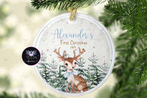 First Christmas Ornament Baby s 1st Illustrations Review