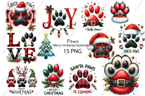 Merry Christmas Paws Sublimation: A Review for Digital Sellers